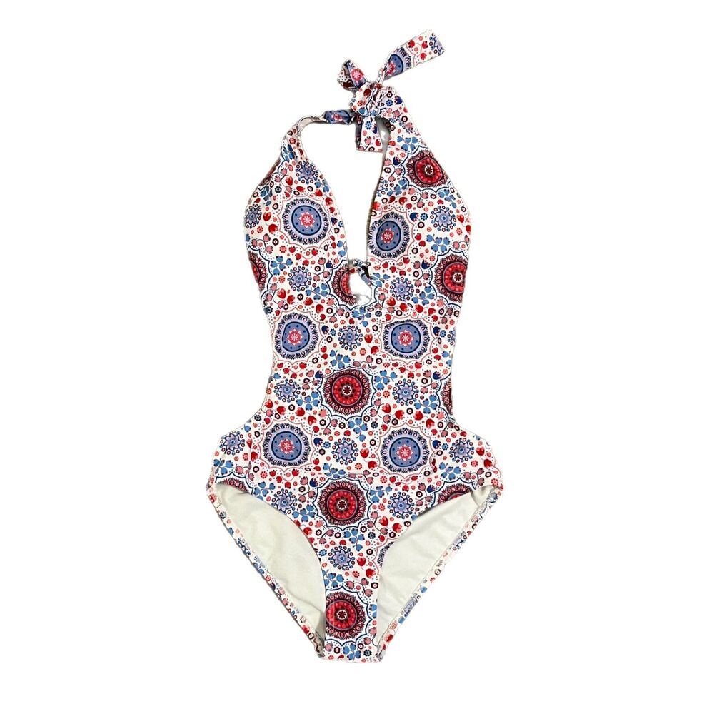 Small Coco Beach exposed back one piece swimsuit